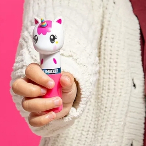 Lip Smacker 2pk Lippy Pal Unicorn Flavored Lip Balm Clear Matte in Unicorn Magic - Picture 3 of 5